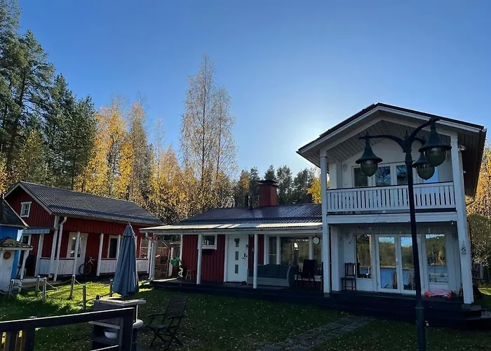 Purnukka - Upeissa Jaervimaisemissa Ulkoporeammeella Villa Kuopio