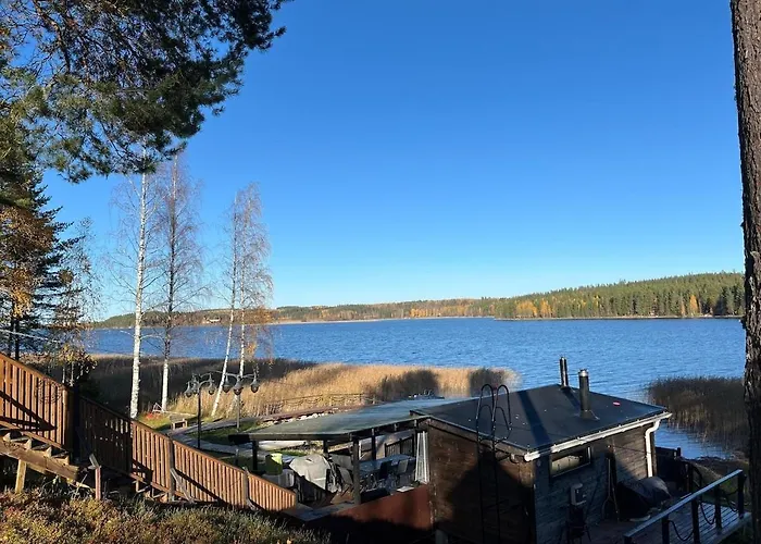 Purnukka - Upeissa Jaervimaisemissa Ulkoporeammeella Villa Kuopio