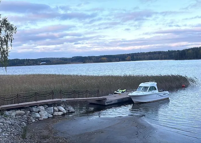 Purnukka - Upeissa Jaervimaisemissa Ulkoporeammeella 别墅 库奥皮奥