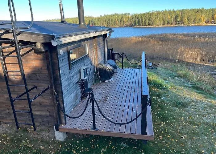 Purnukka - Upeissa Jaervimaisemissa Ulkoporeammeella Villa Kuopio