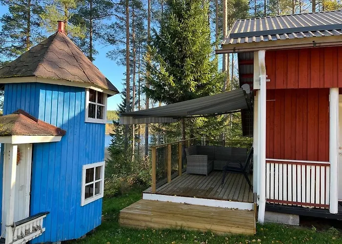Villa Purnukka - Upeissa Jaervimaisemissa Ulkoporeammeella *